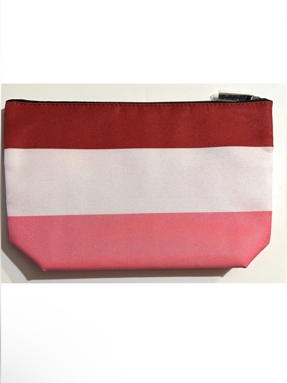 NEW, Clinique x Kate Spade Makeup Bag Hello Gorgeous Red White Pink Gift, Travel - Picture 2 of 7